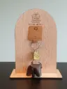 Sleutelhanger - Leder - Stier