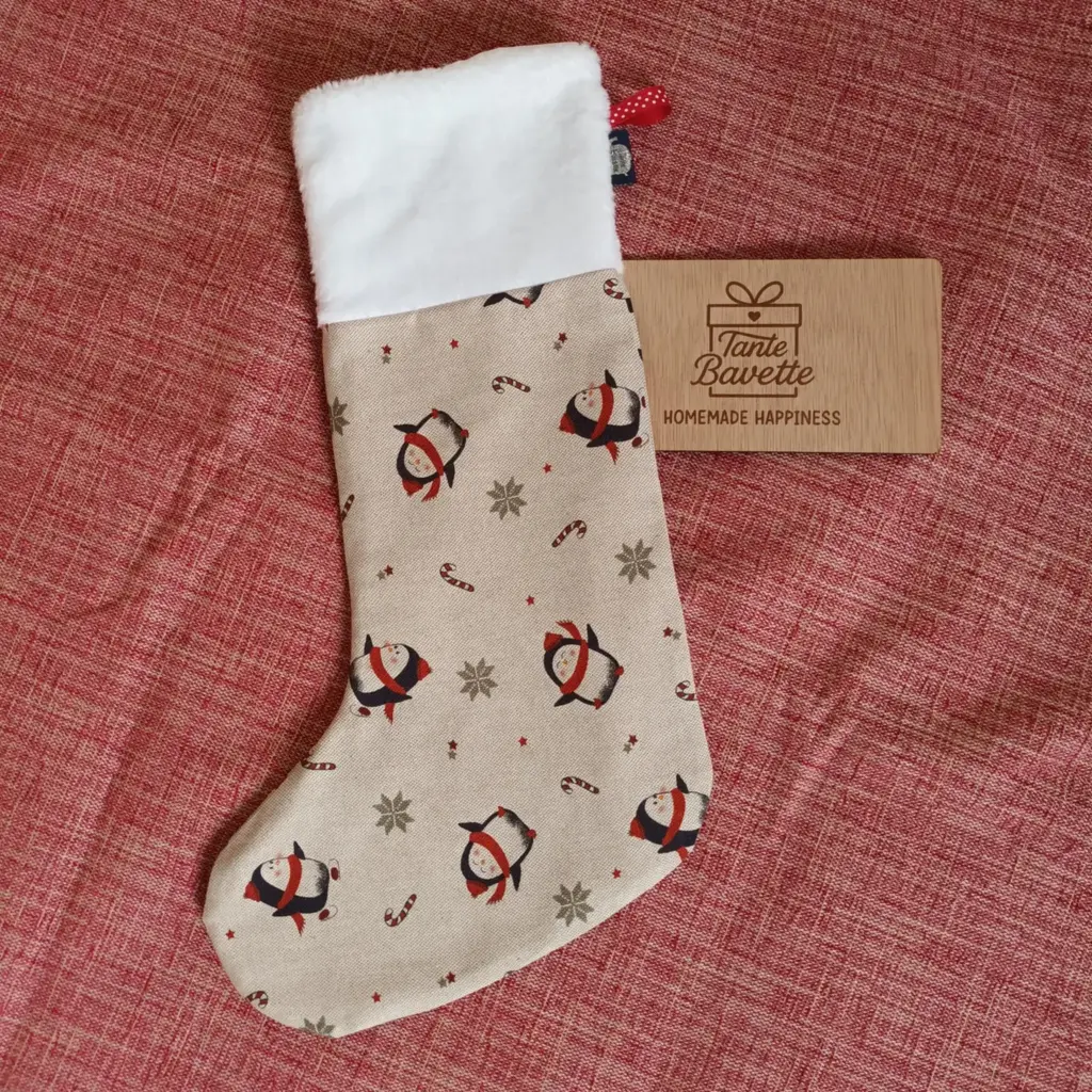 Kerstsok - pinguïns