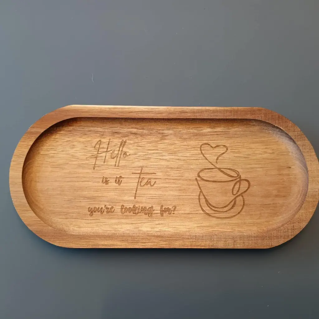 Serveerplankje - acacia - Is it tea you're looking for? 