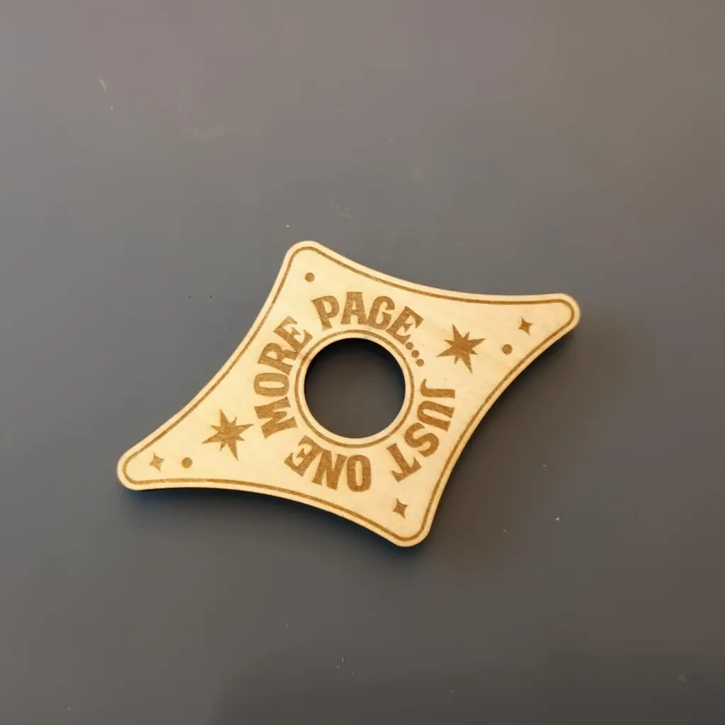 Duimlegger - leeshulp - Just one more page.