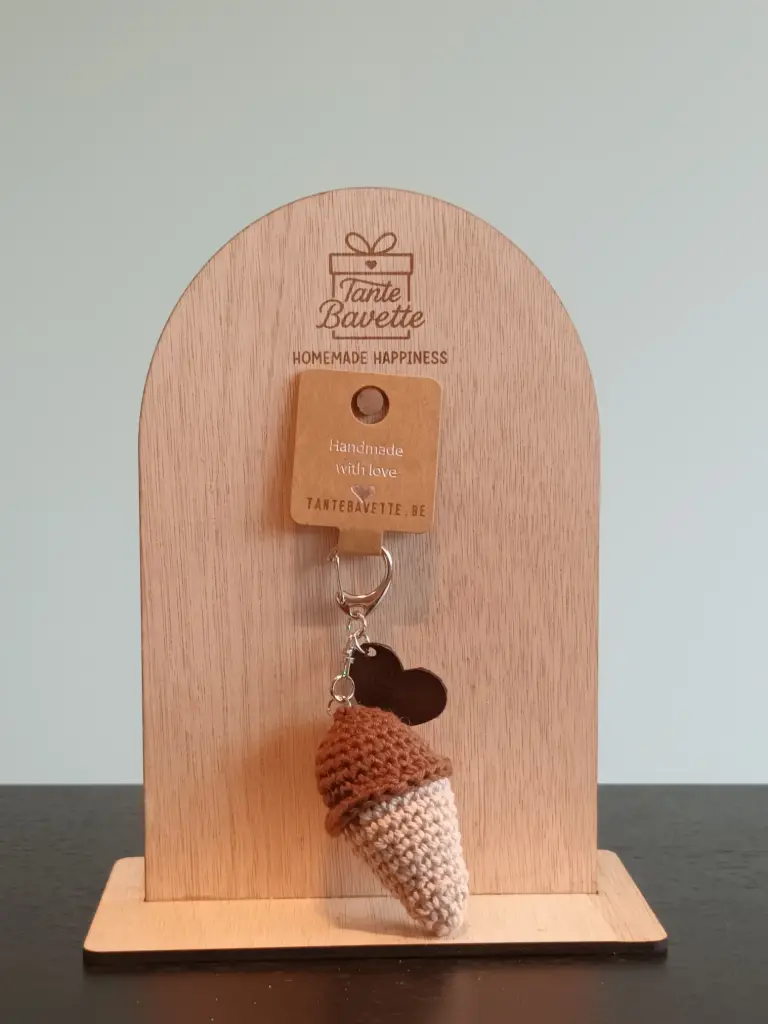 Sleutelhanger - ijsje 