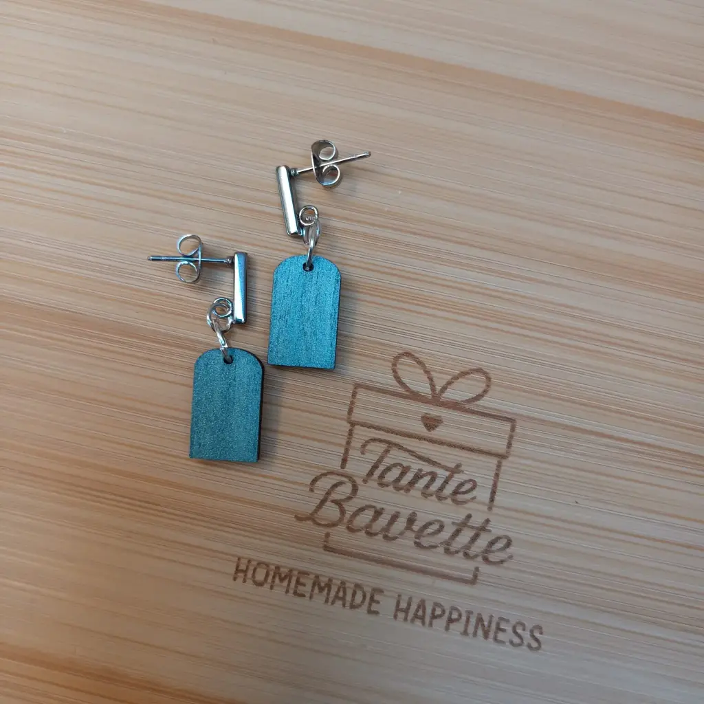 Hangertjes - blauwe poortjes