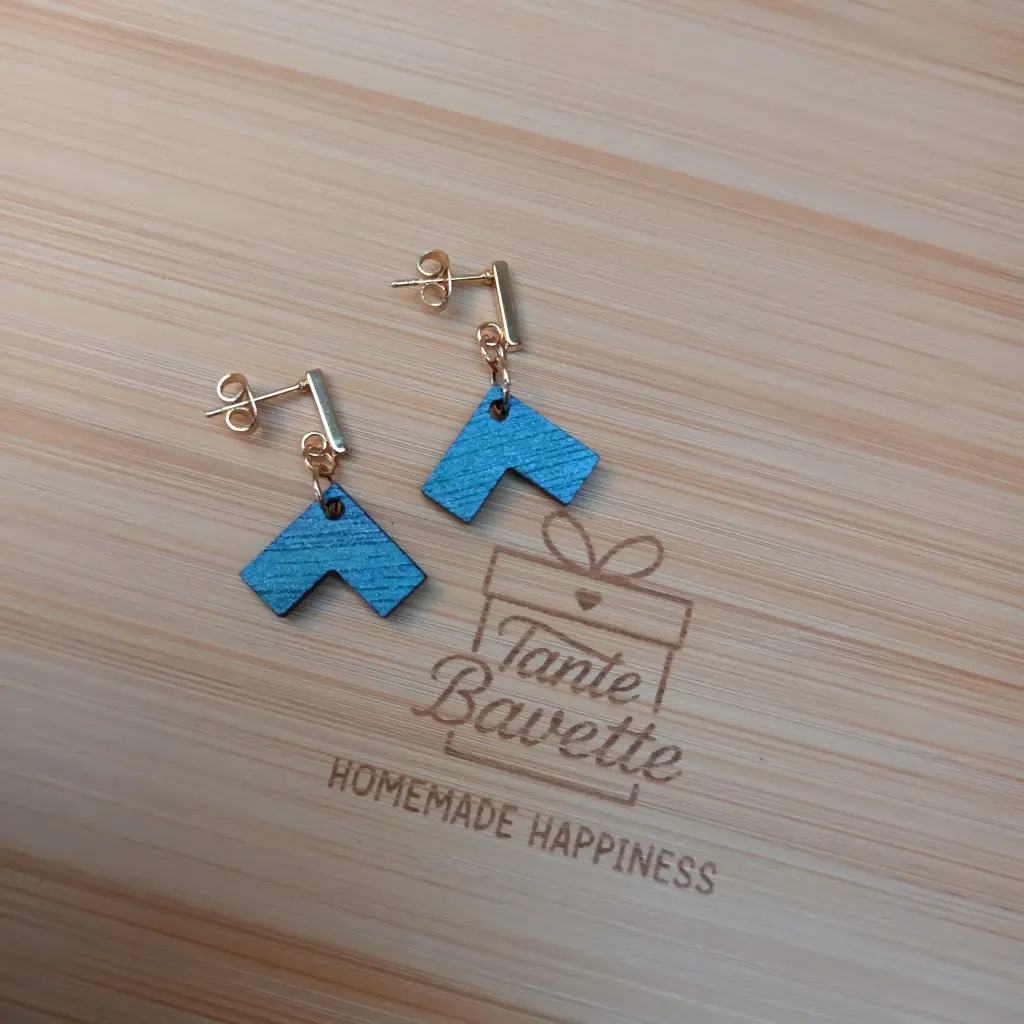 Stekertjes - blauwe hoekjes