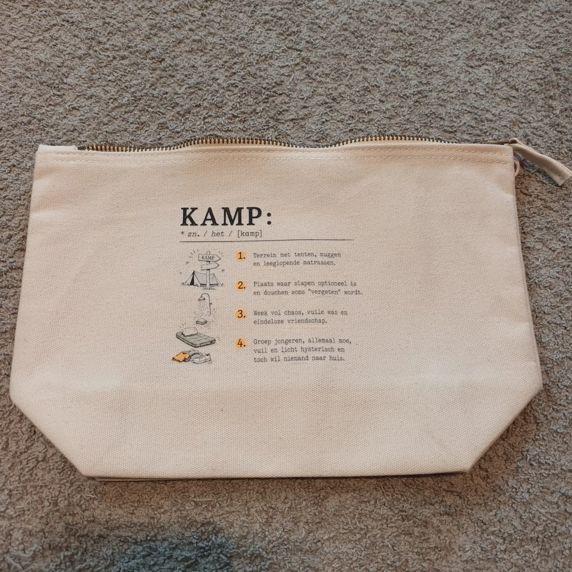 Toiletzak - kamp
