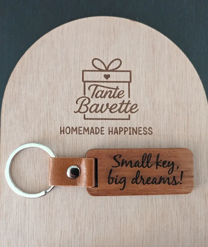 Sleutelhanger - Small Key, Big Dreams