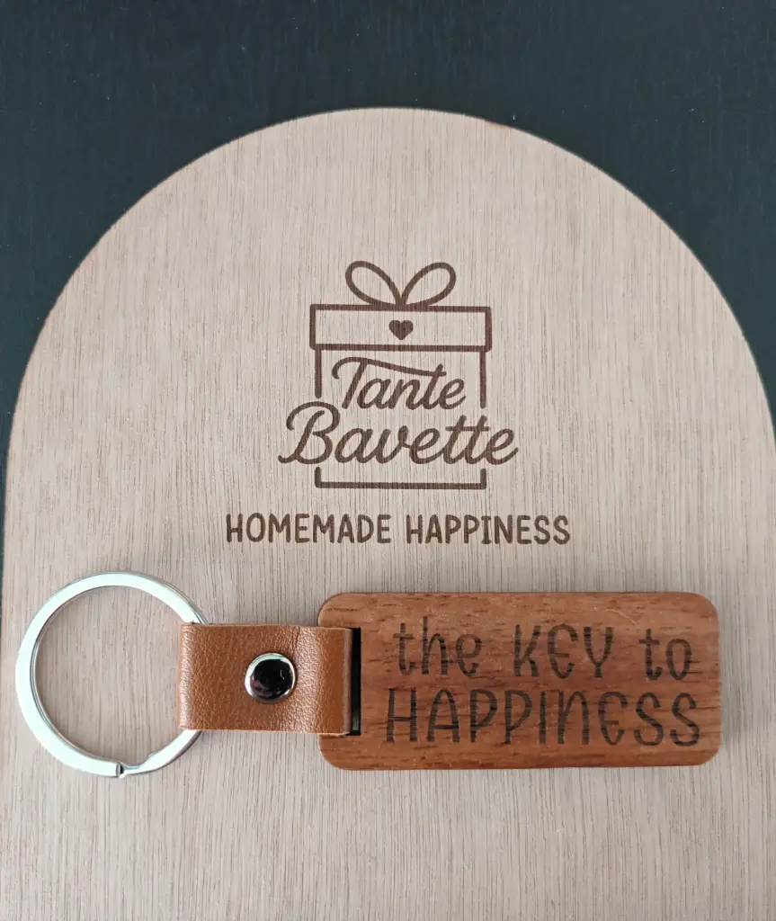 Sleutelhanger - Key to Happiness