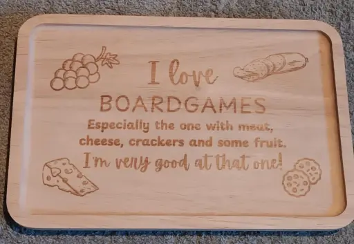 Serveerplank - Boardgames 