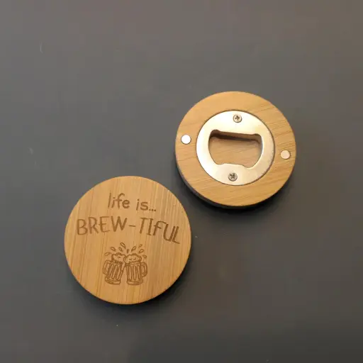 Flesopener - life is brew-tiful - rond