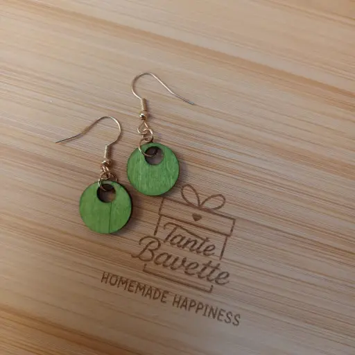 Hangertjes - groen retro