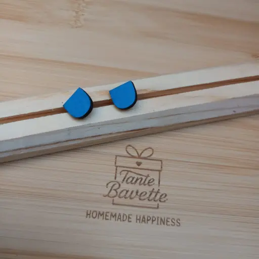 Stekertjes - blauwe D-vorm