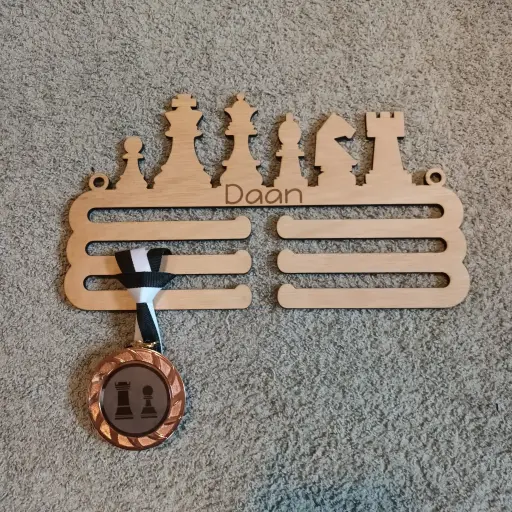 Gepersonaliseerde medaillehanger