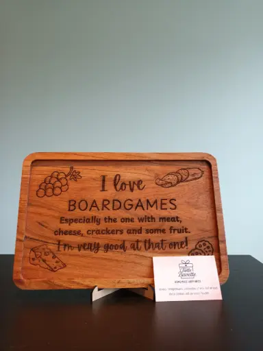 Serveerplank - Acacia - Boardgames